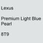 Preview: Lexus, Premium Light Blue Pearl, 8T9.